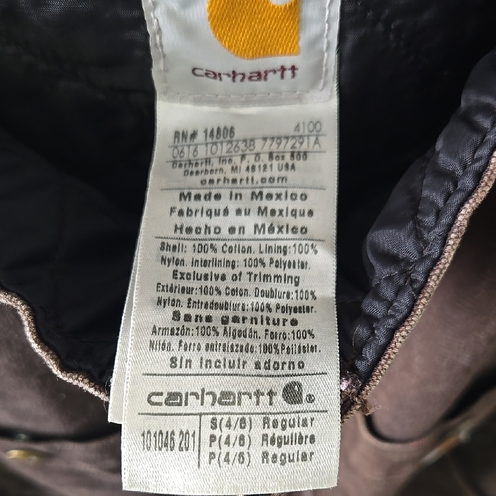 Carhartt Brown Overalls - Picture 2 of 3